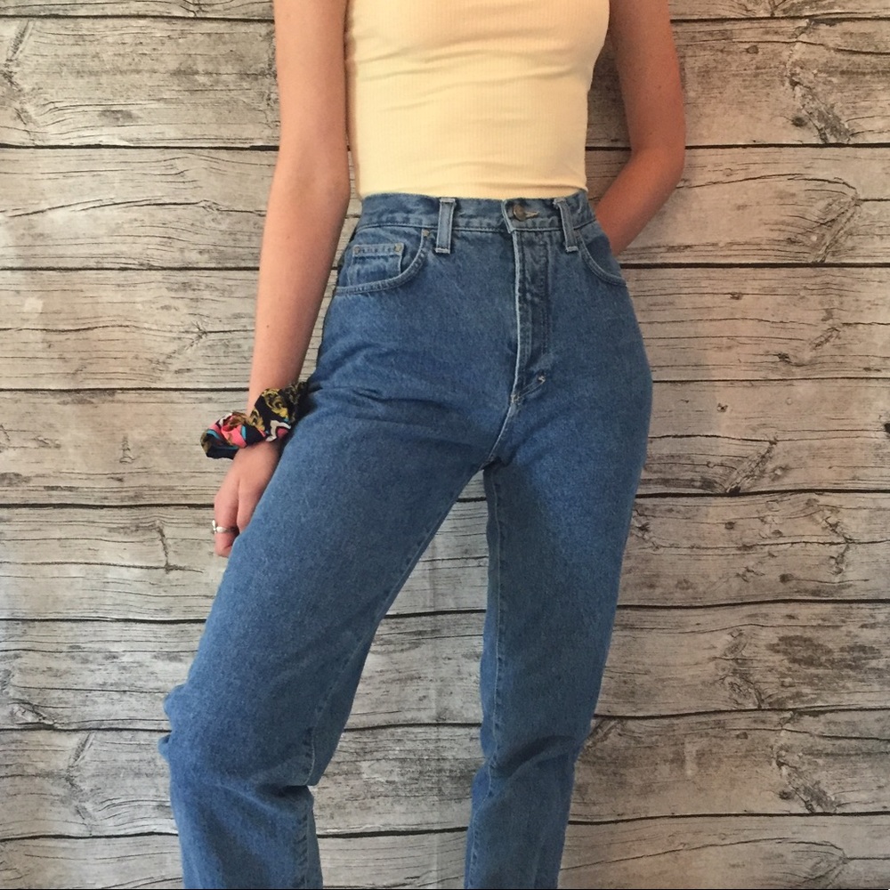 Versace mom jeans